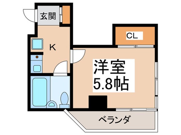 ポンヴィオレ堀内の物件間取画像